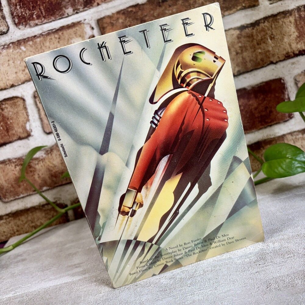 VTG 1991 The Rocketeer, A Walt Disney Production by Peter David Paperback Book